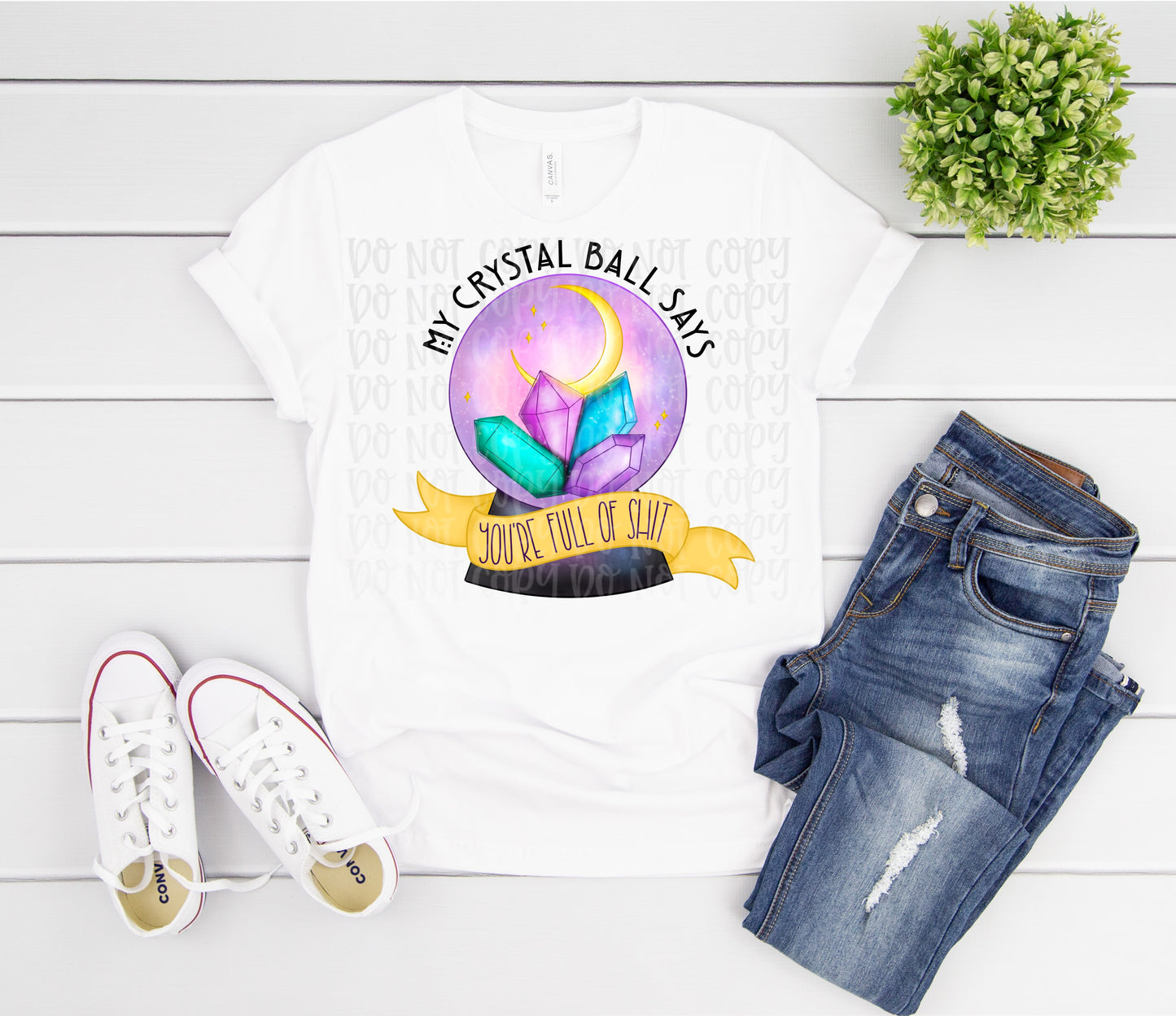 My crystal ball says you’re full of shit