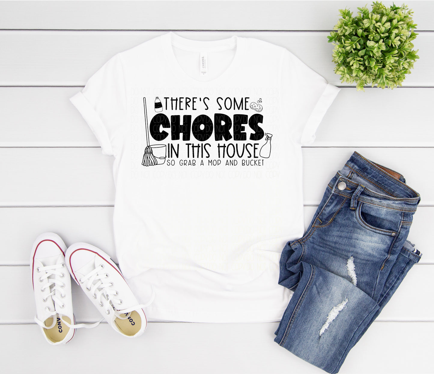 There’s some chores in this house