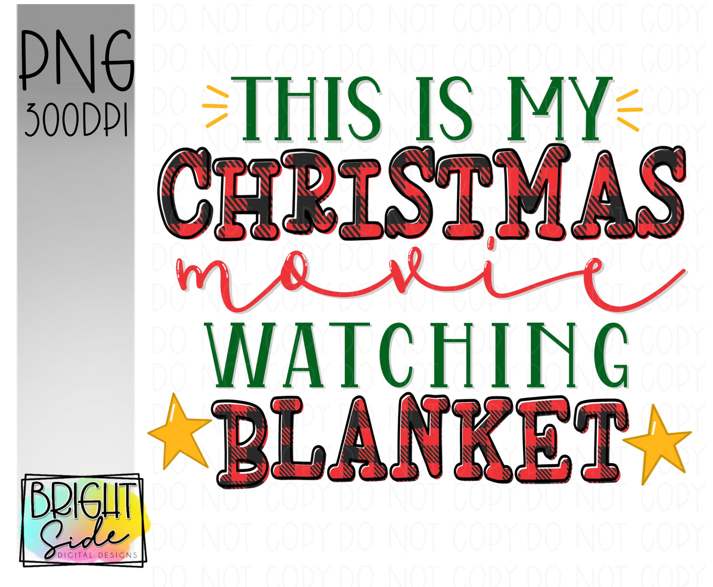 Christmas movie watching blanket