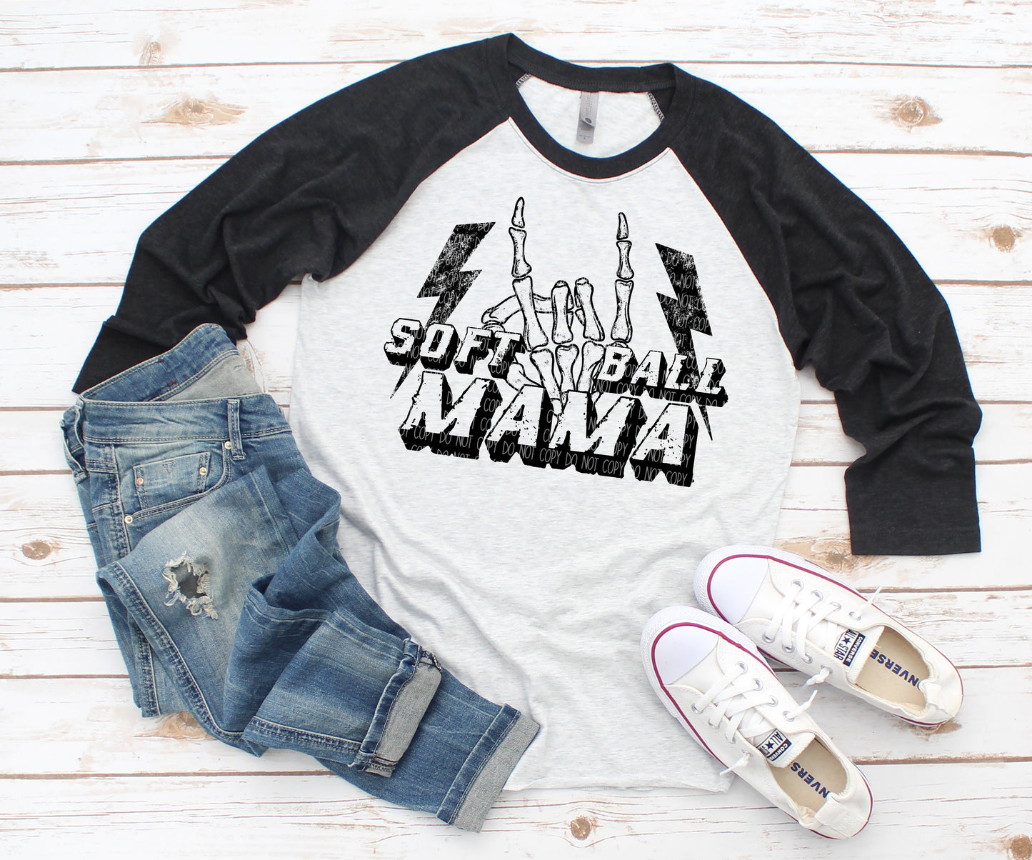Rockstar Softball Mama