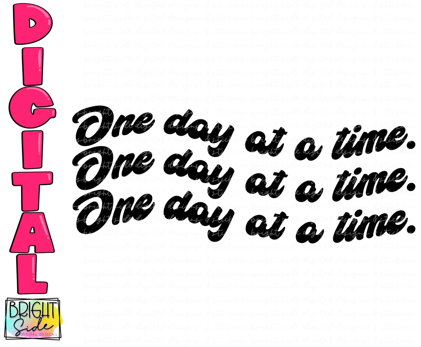 One day at a time