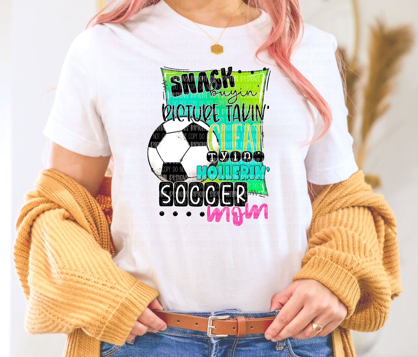 Snack buying soccer mom
