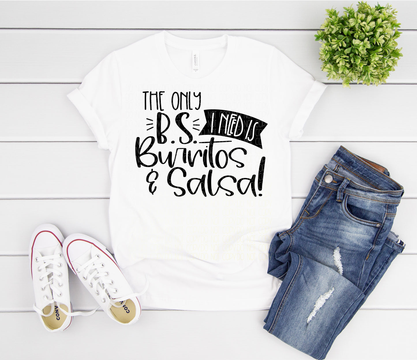 The only B.S. I need is Burritos & Salsa