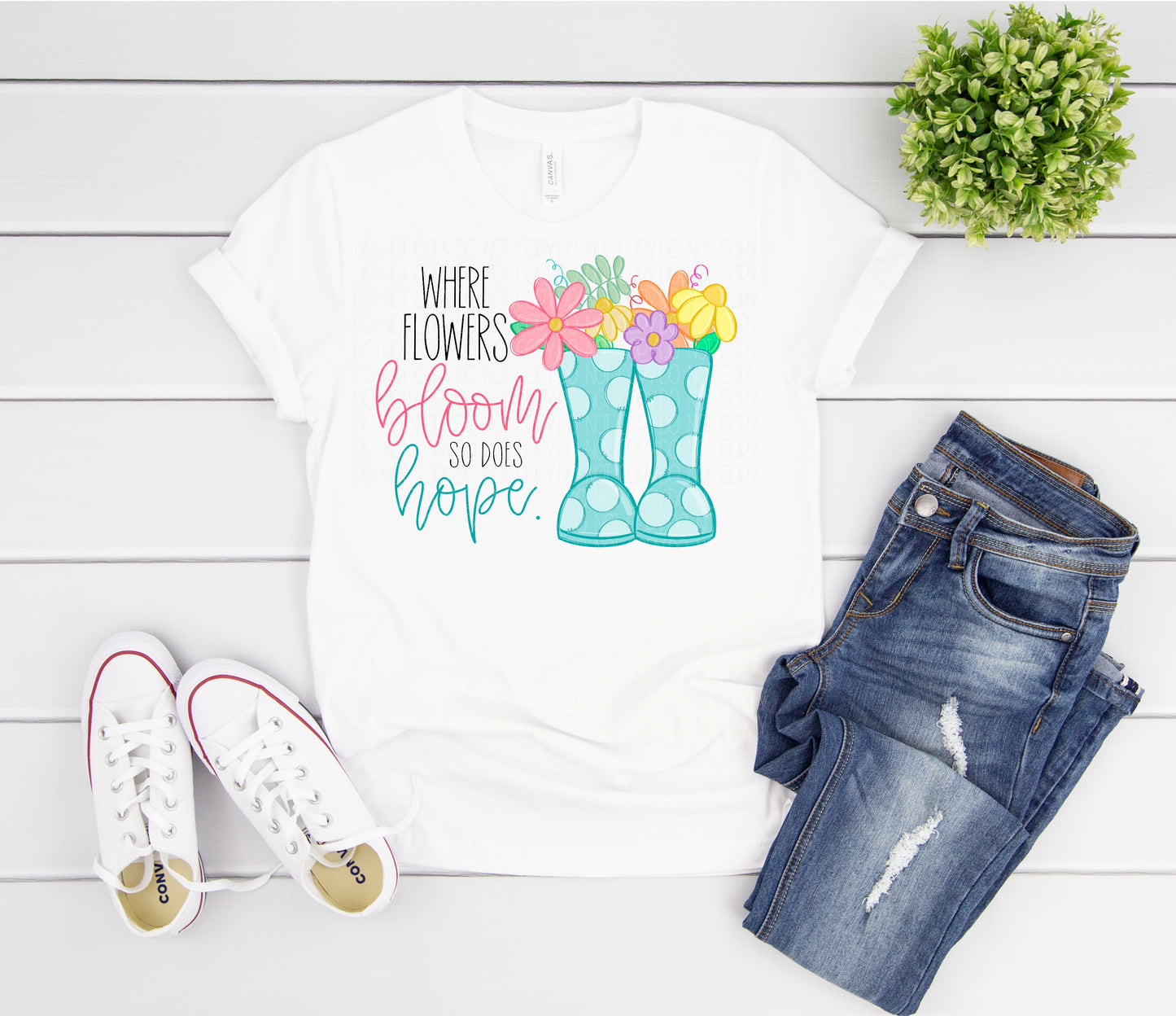 Where flowers bloom so does hope