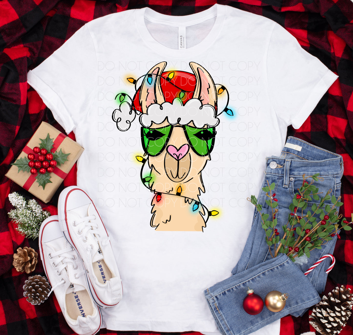 Christmas Llama