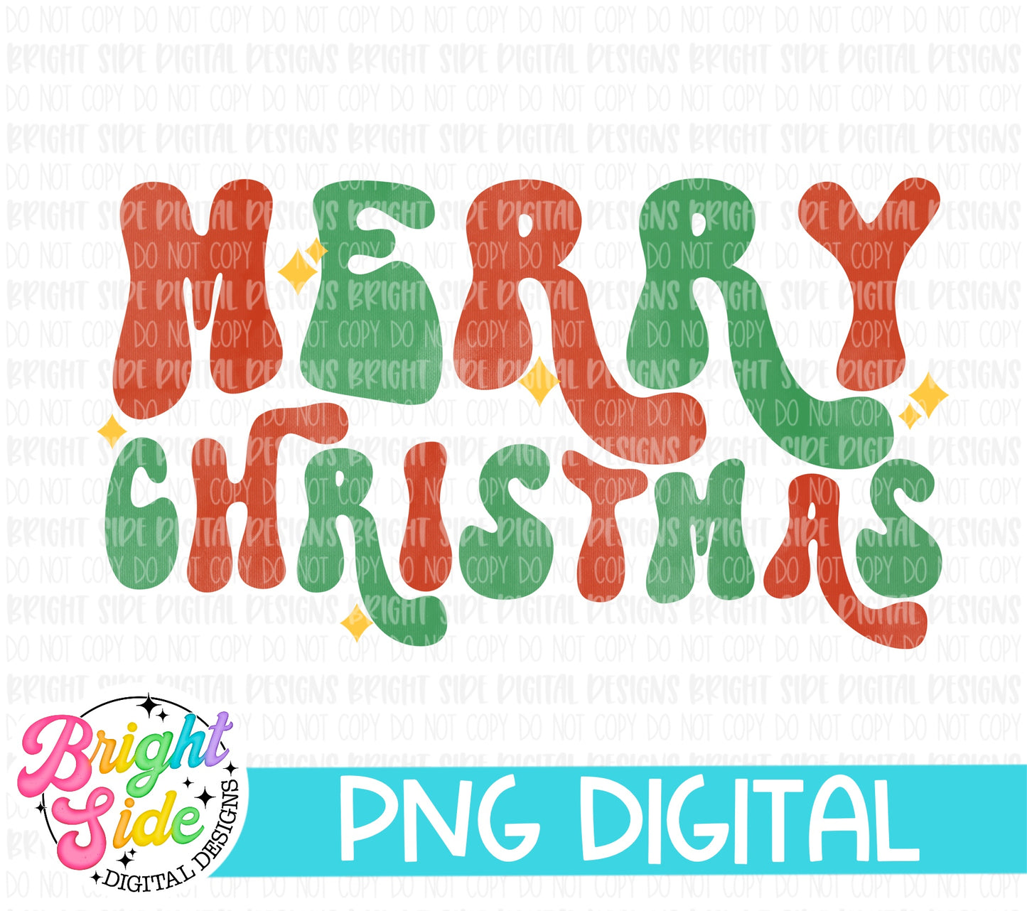 Merry Christmas retro