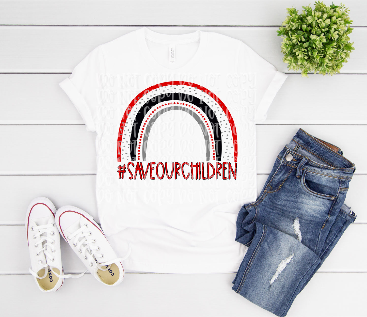 Save Our Children black & red (1)