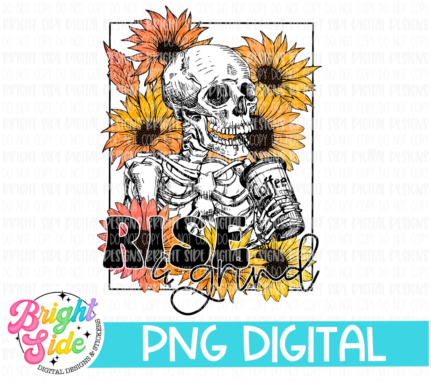 Rise and Grind -no background