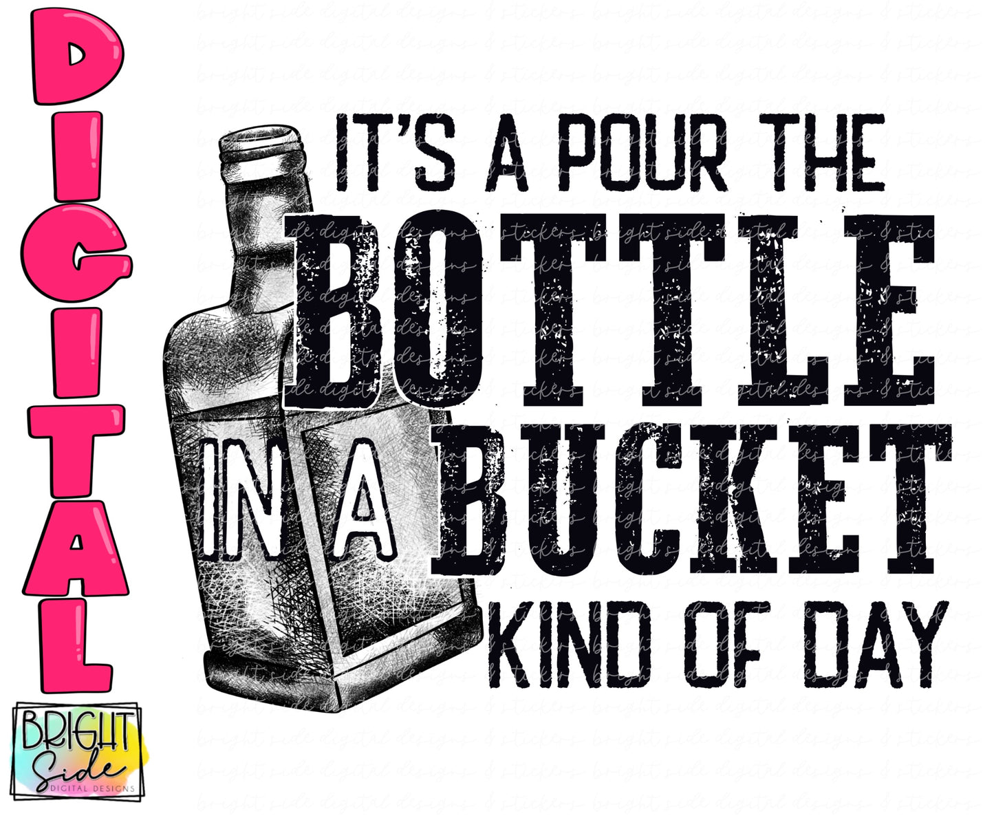 It’s a pour the bottle in a bucket kind of day
