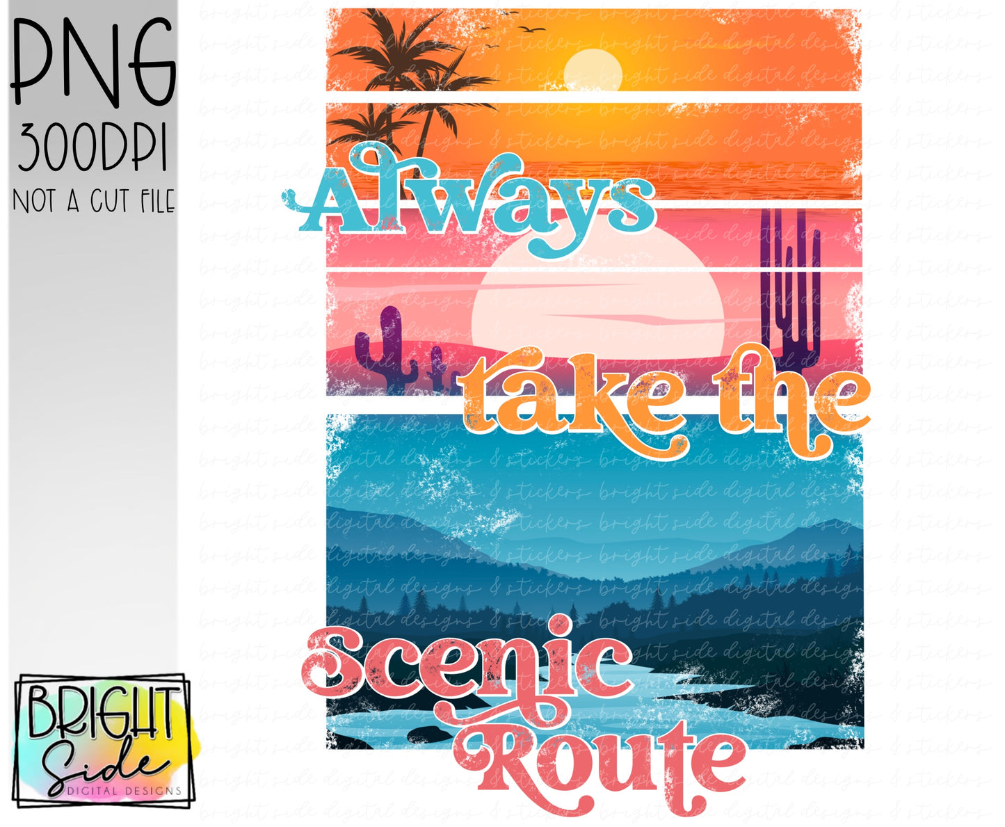 Always take the scenic route