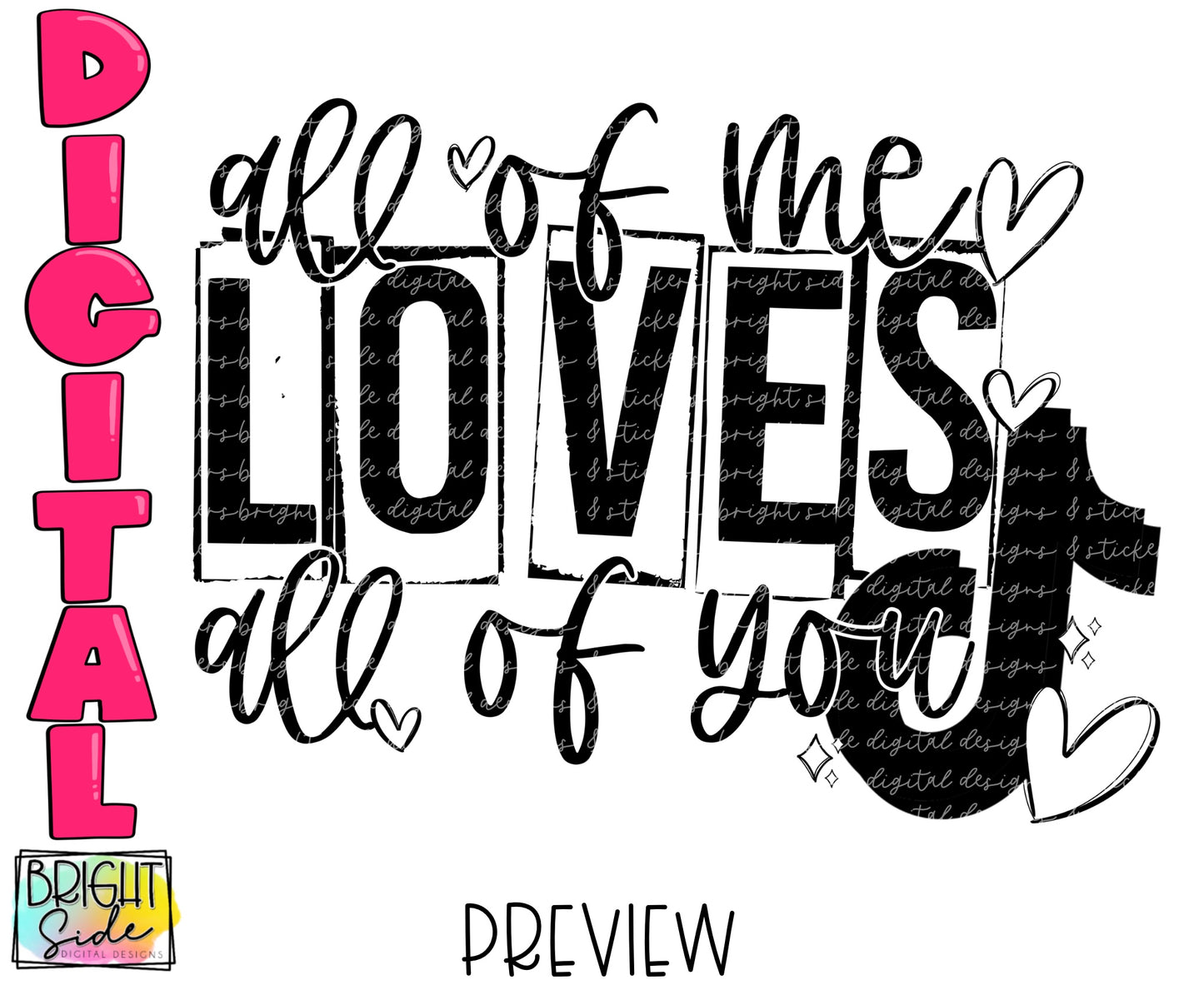 All of me loves all of you -TT