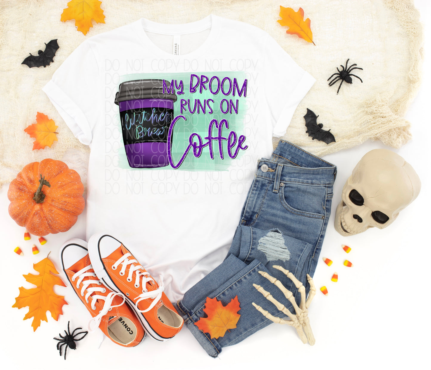 My broom runs on coffee
