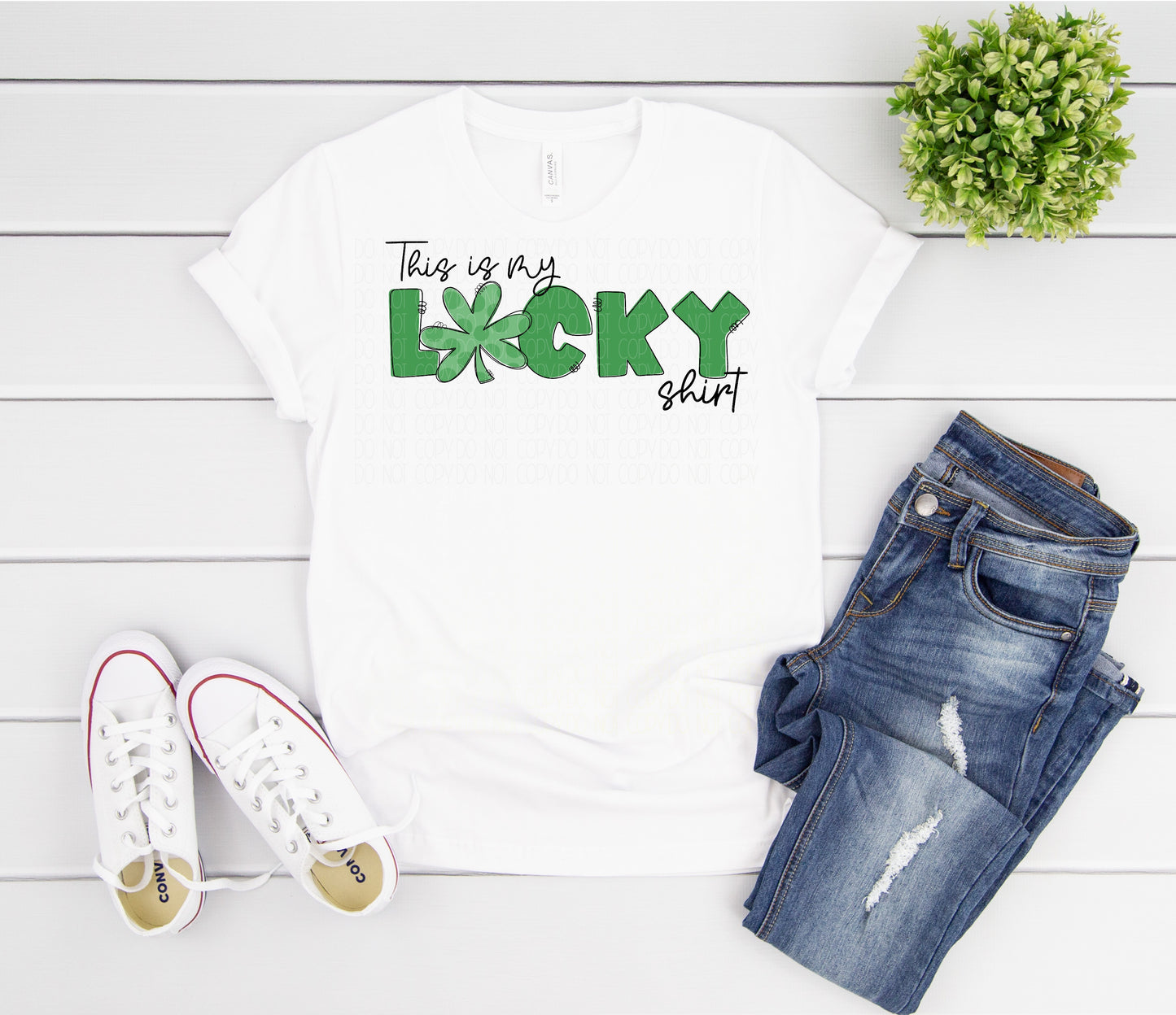This is my lucky shirt