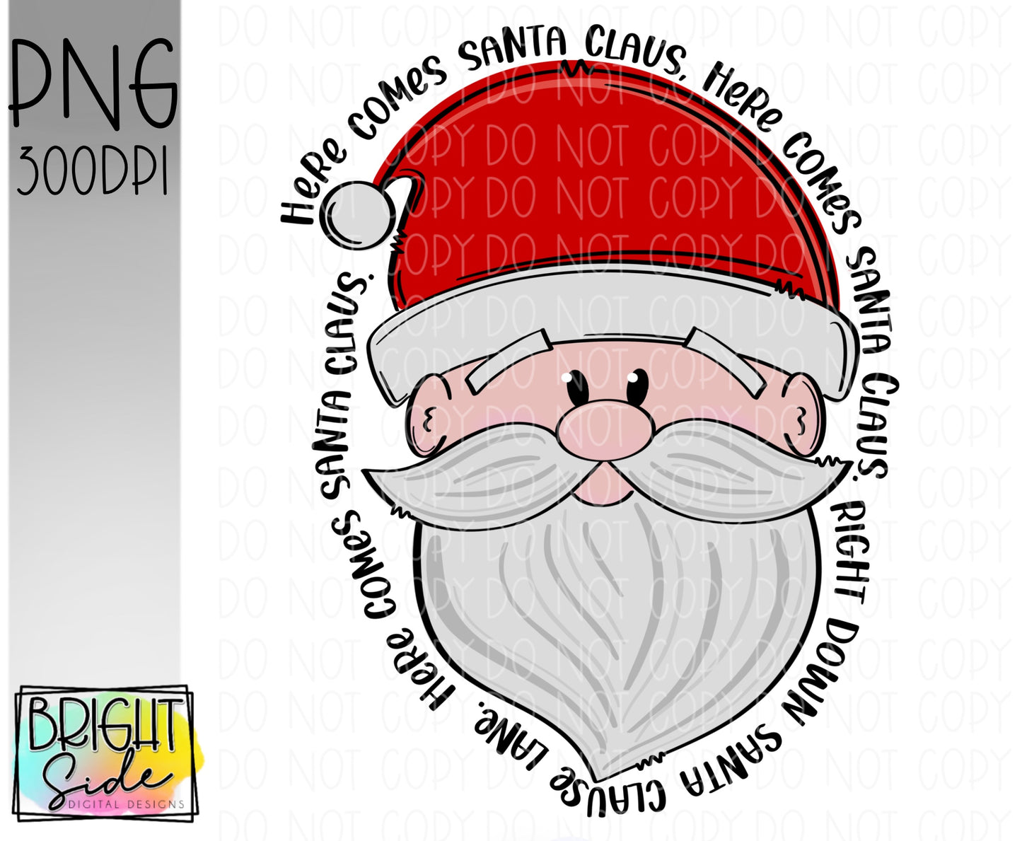 Here comes Santa Claus