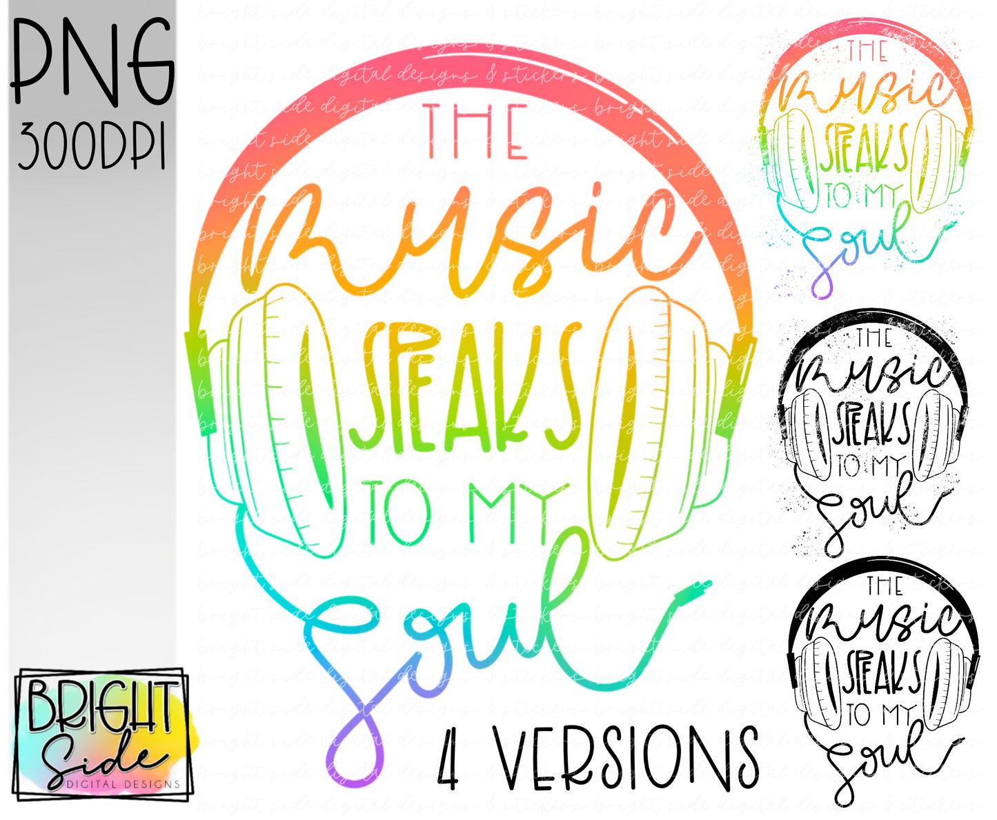 The music speaks to my soul