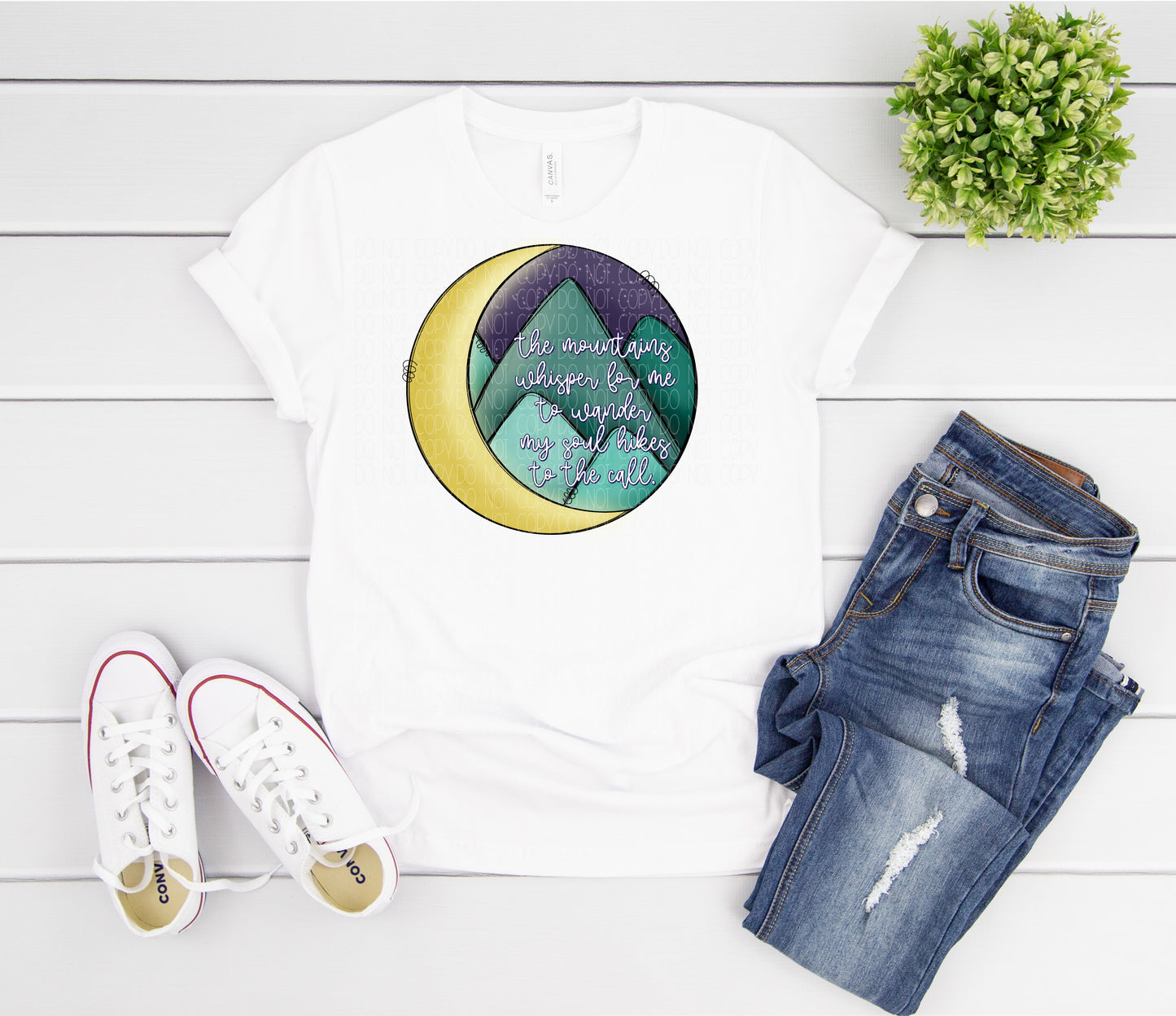 The mountains whisper for me