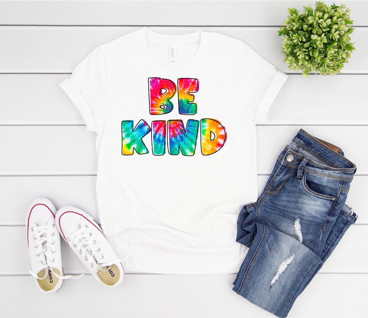 Be Kind tie dye