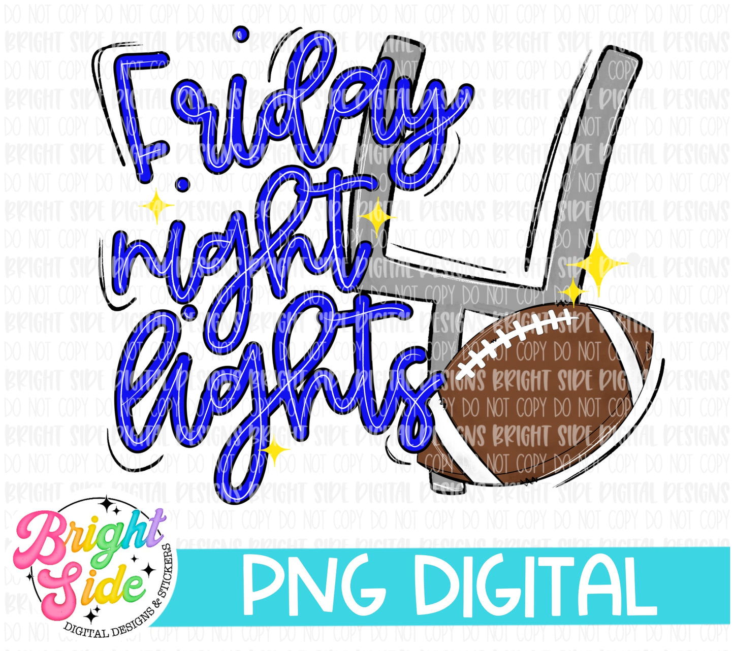 Friday Night Lights -blue