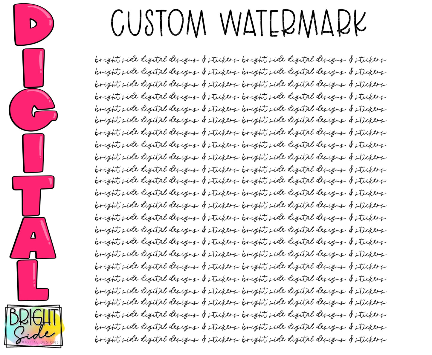 Custom Watermark