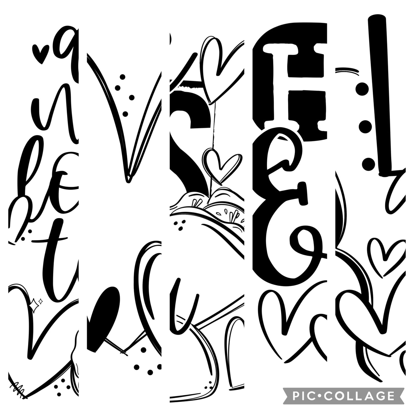 Mystery Valentines mini bundle (5) designs