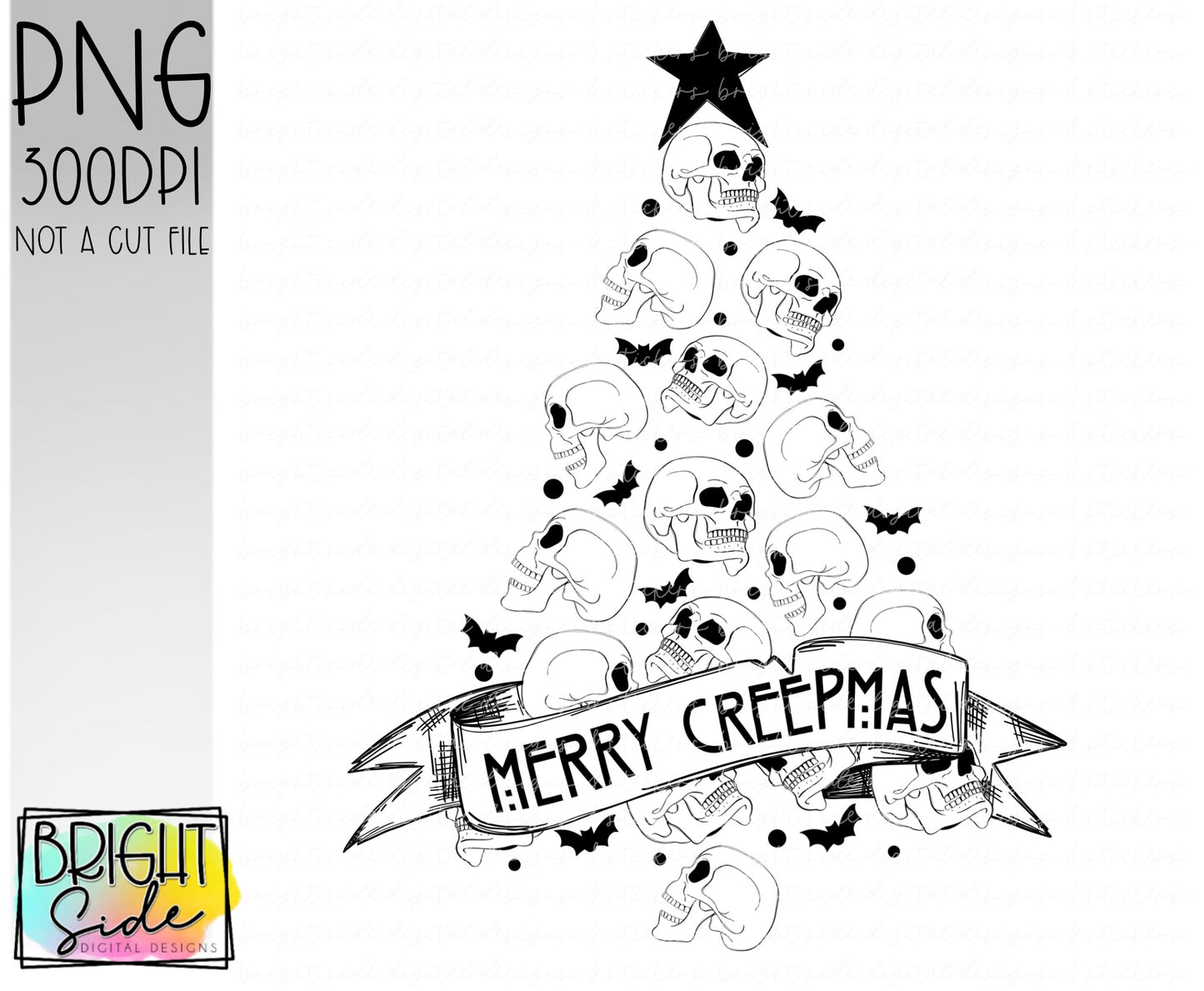 Skull tree - Merry Creepmas
