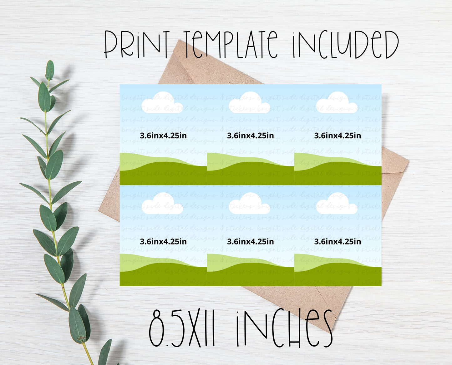 Retro Floral Smiley Thank You Card