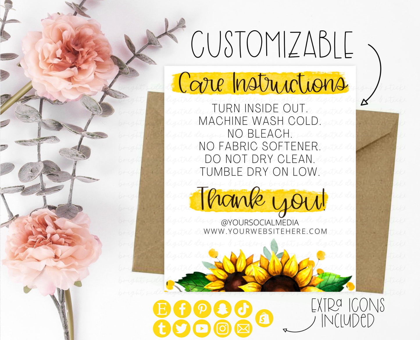 Sunflower Card Cards