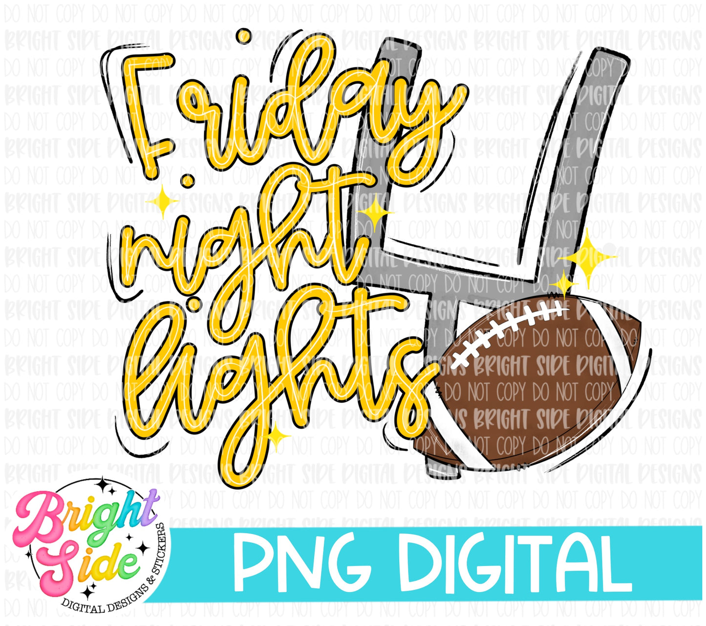 Friday Night Lights -yellow