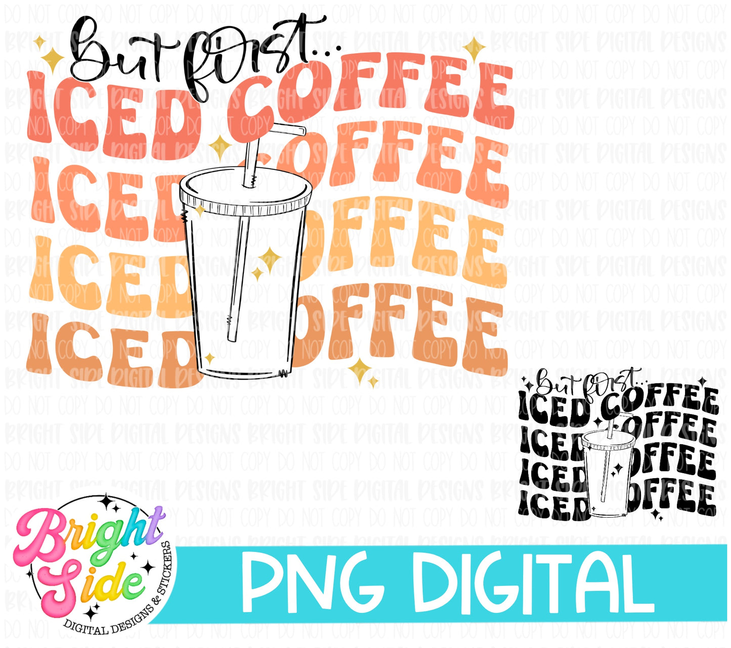 But first iced coffee