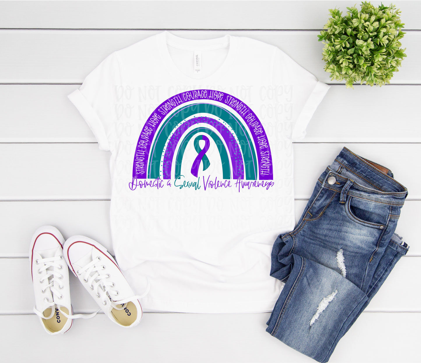 Domestic & Sexual Violence Awareness Rainbow