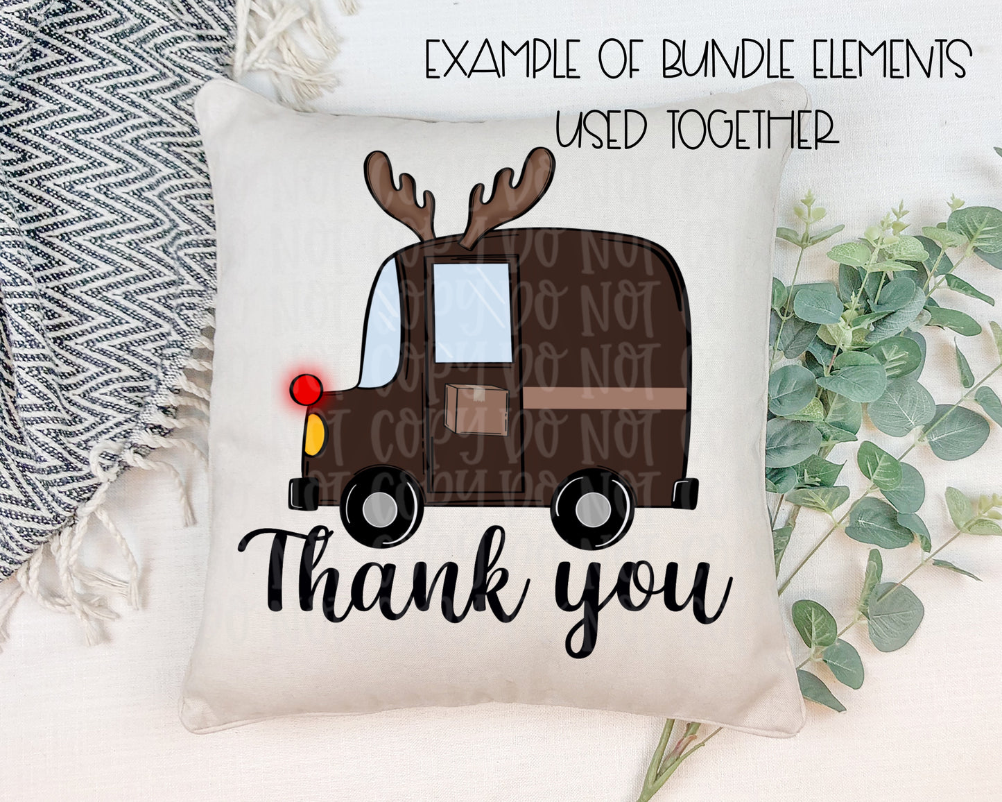 Holiday Mail Truck Bundle