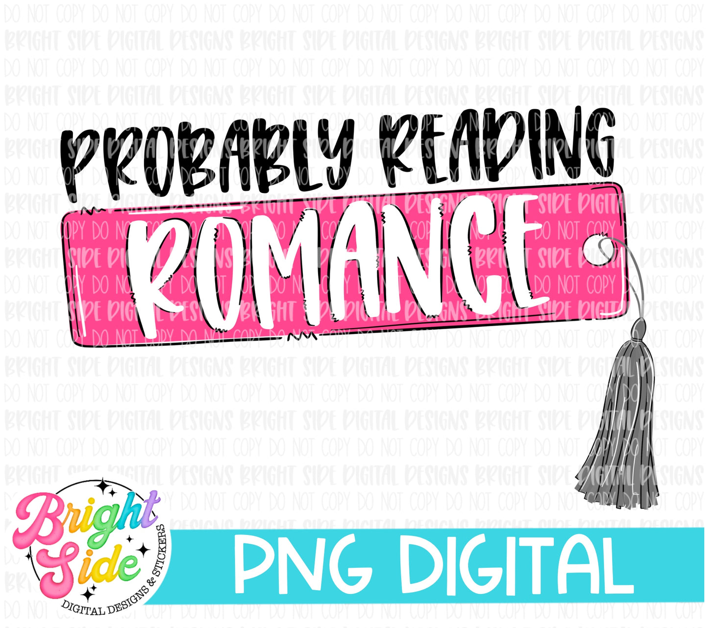 Probably reading romance