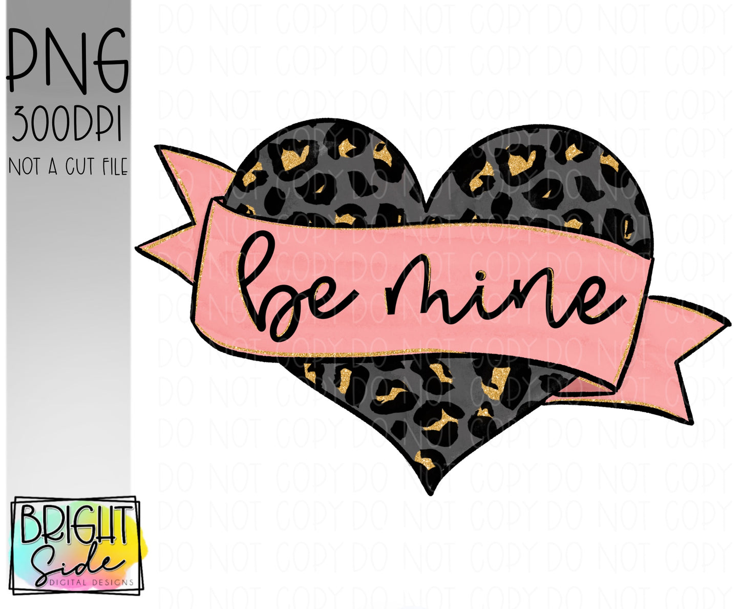 Be Mine -Gold leopard