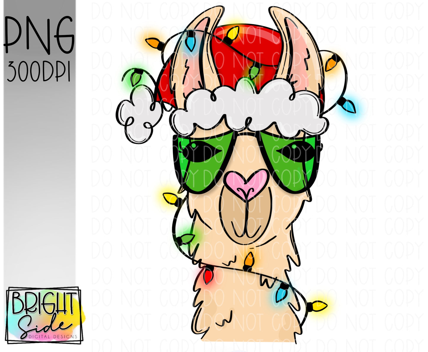 Christmas Llama