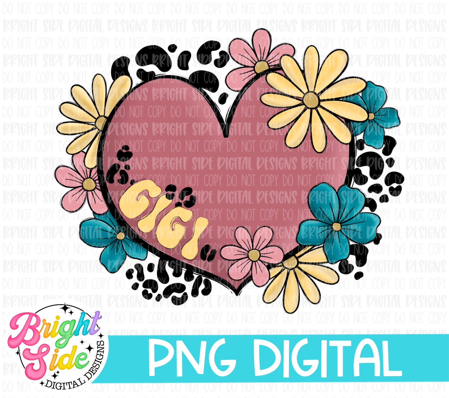 Gigi -Floral Heart