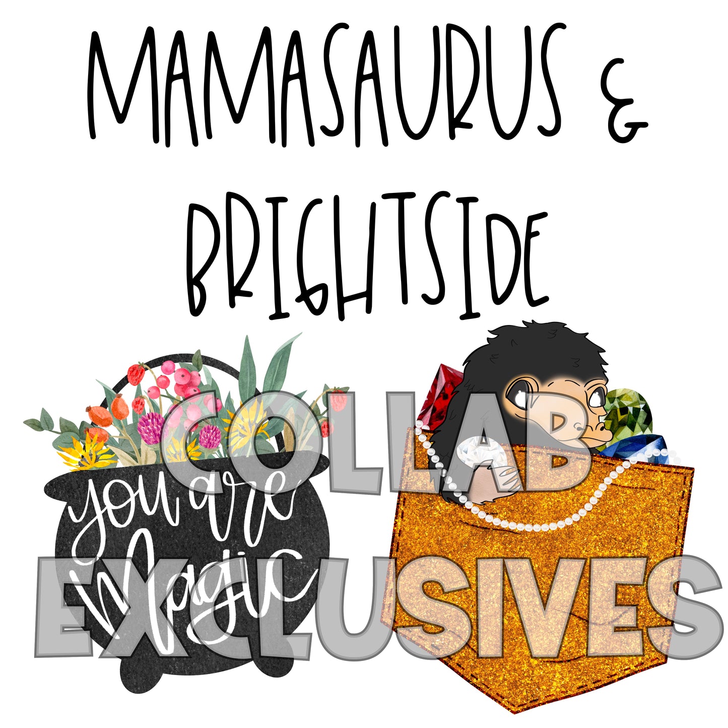 Fantasy Book Collab with MamaSaurus 24 designs