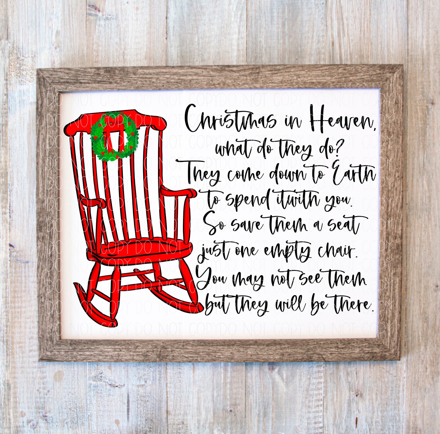 Christmas in heaven