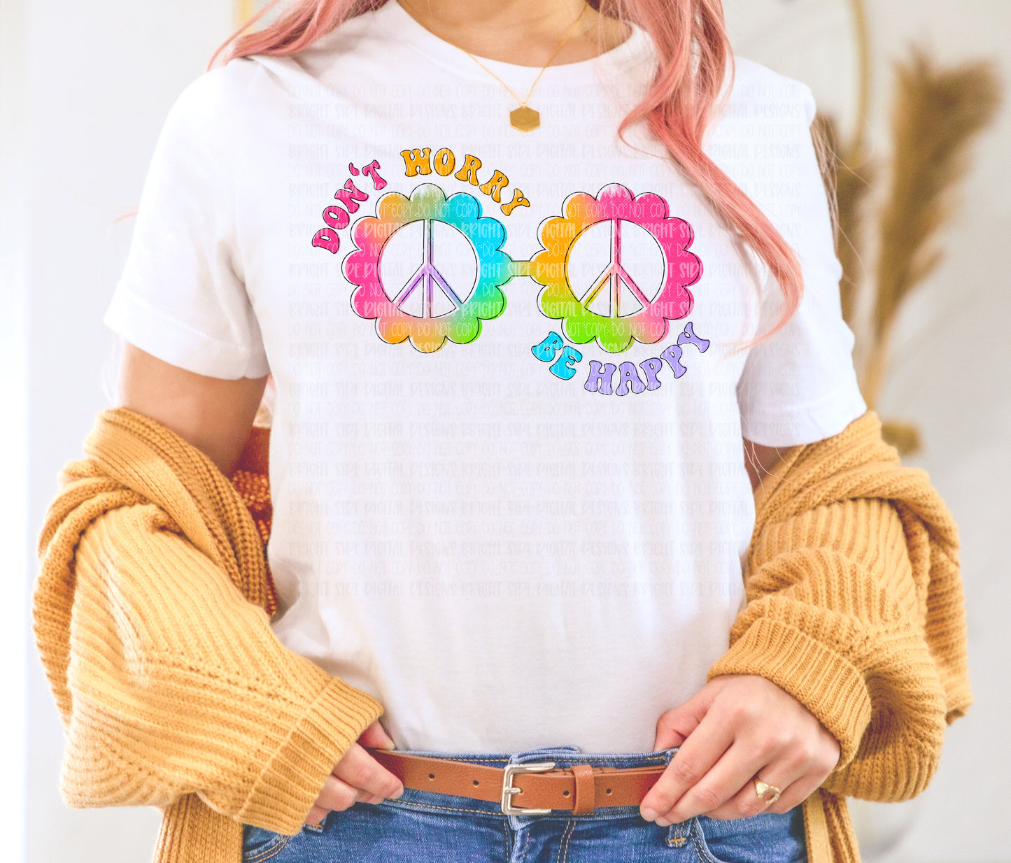 Don’t worry be happy retro glasses