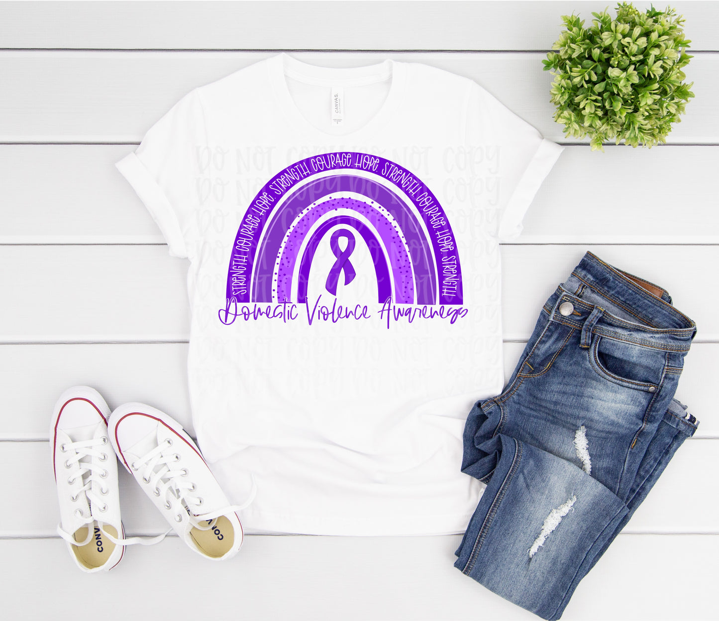 Domestic Violence Awareness Rainbow