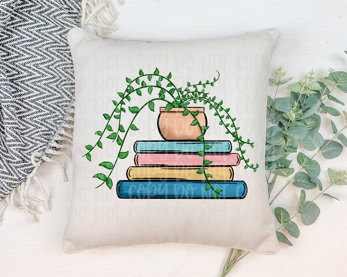 Books and plant