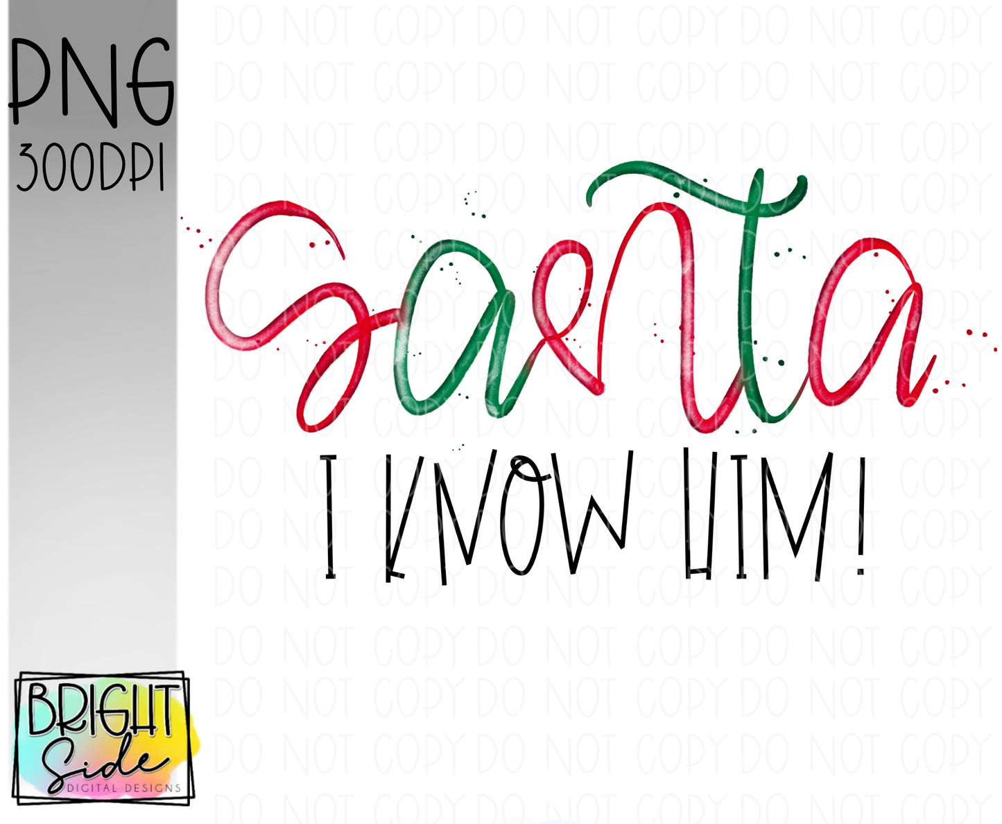 Santa! I know him!