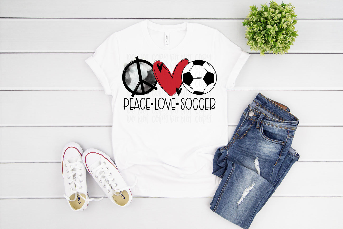 Peace Love Soccer