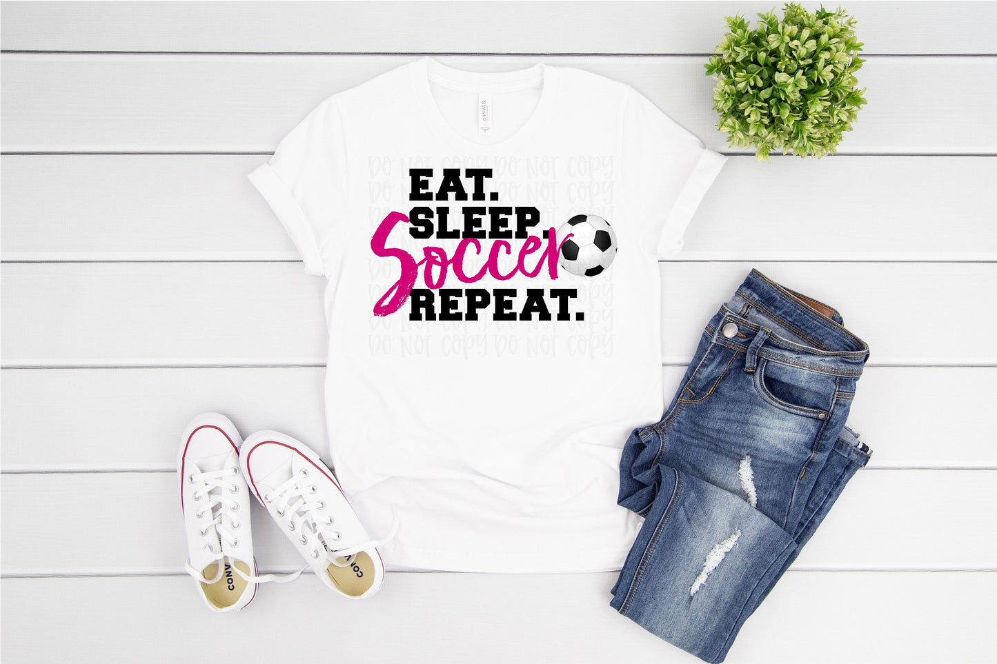 Eat Sleep Soccer Repeat