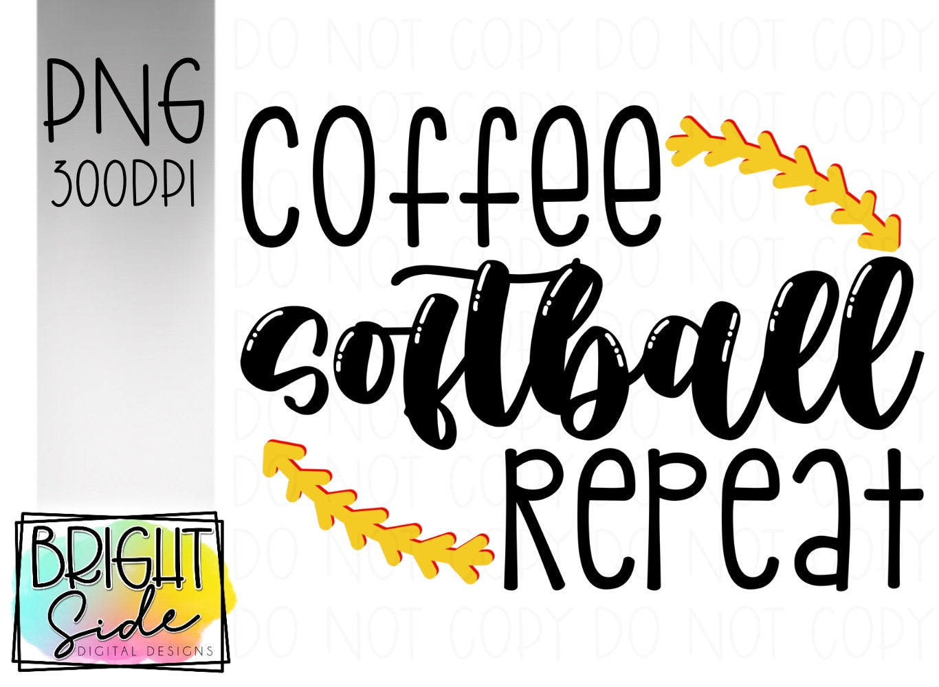Coffee Softball Repeat