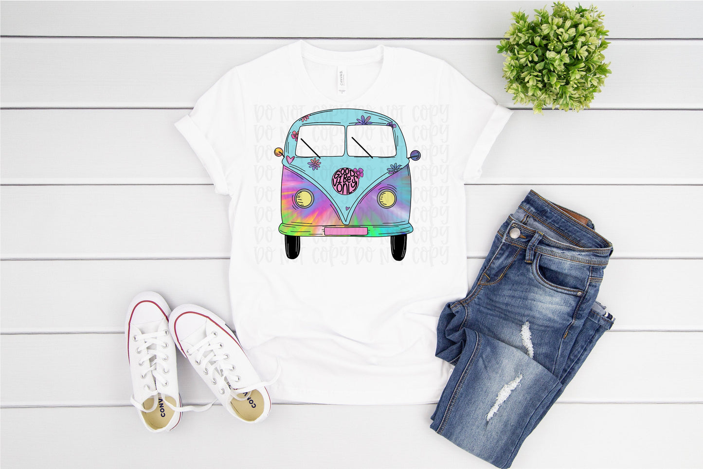 Good vibes only bus