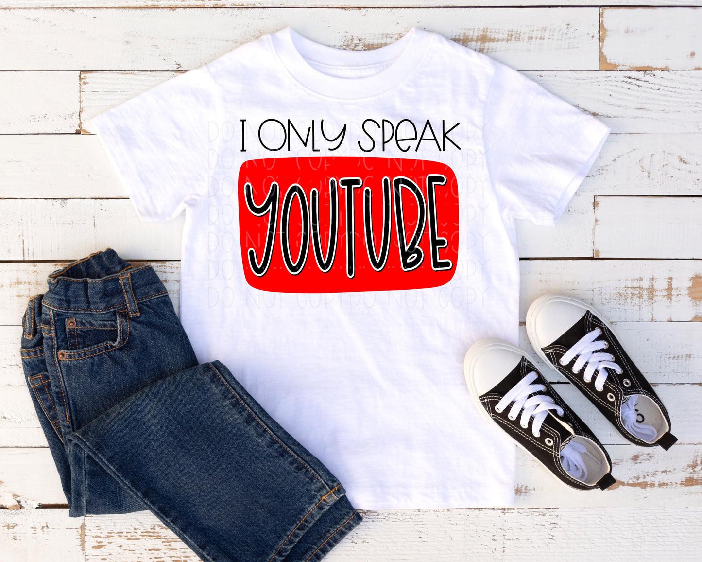 I only speak