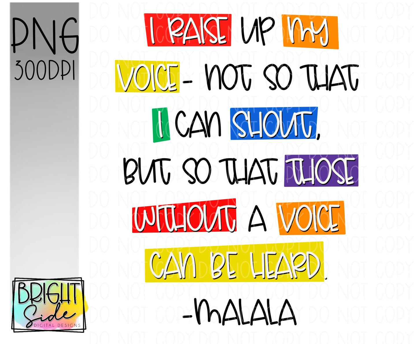 I raise up my voice: rainbow version