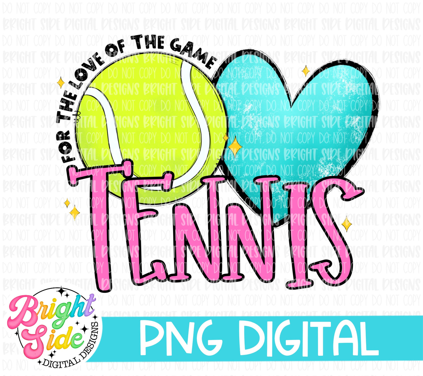 Love Of The Game- Tennis (Pink)