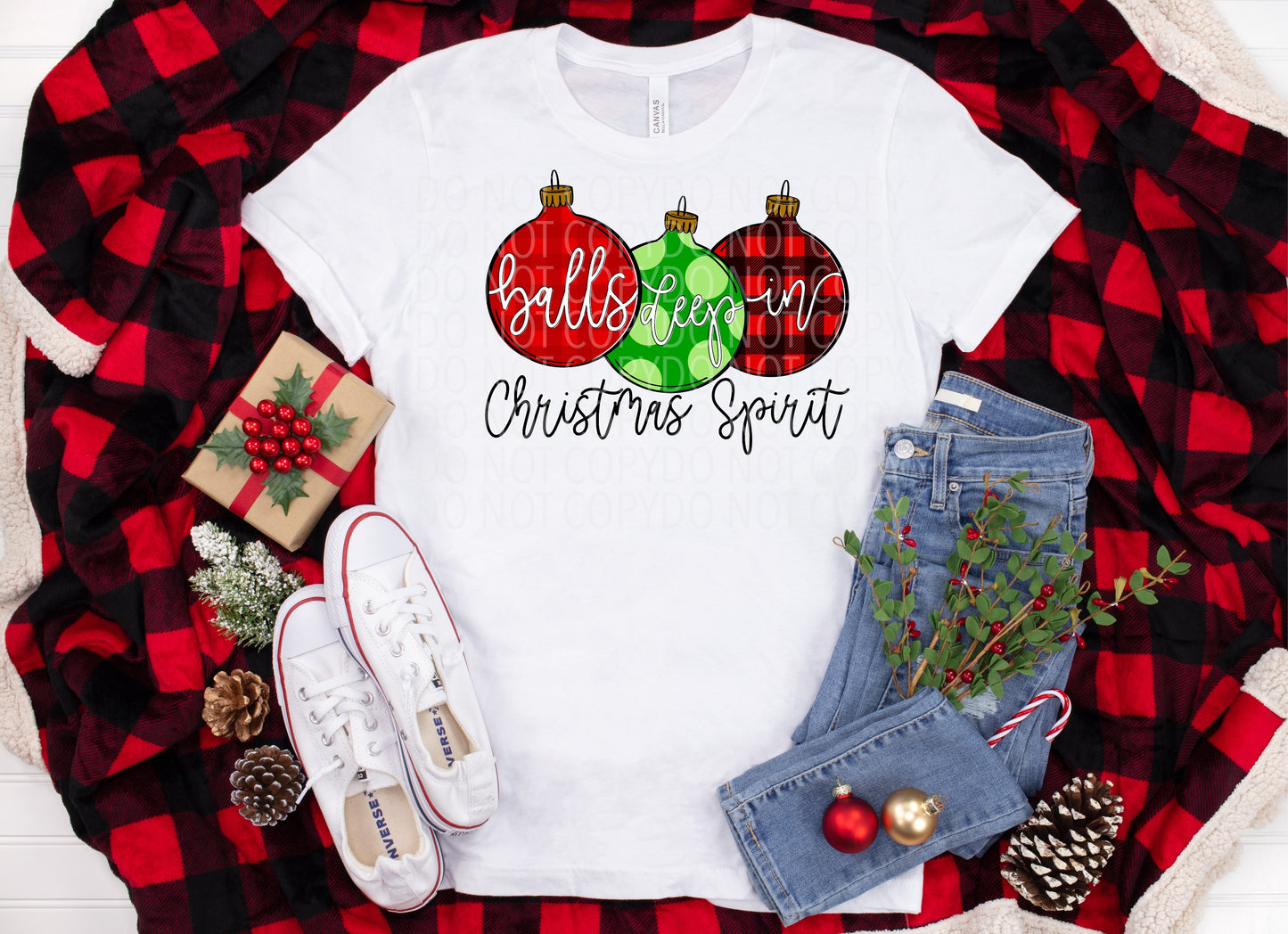 Balls deep in Christmas spirit