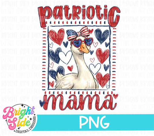 Patriotic Mama Goose